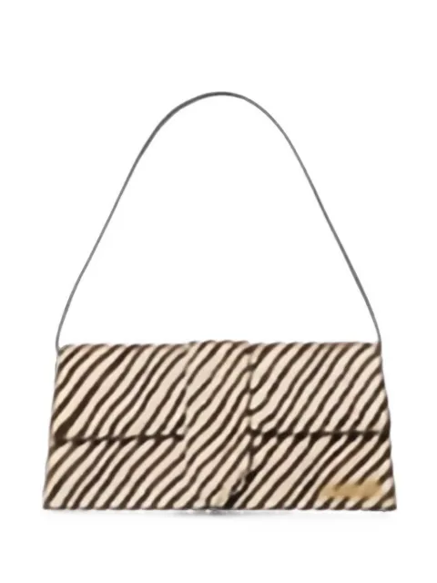 Jacquemus tote con estampado de cebra