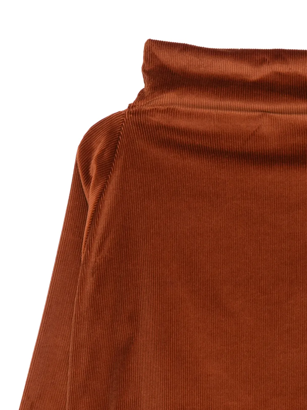 Dusan Ribfluwelen blouse Oranje