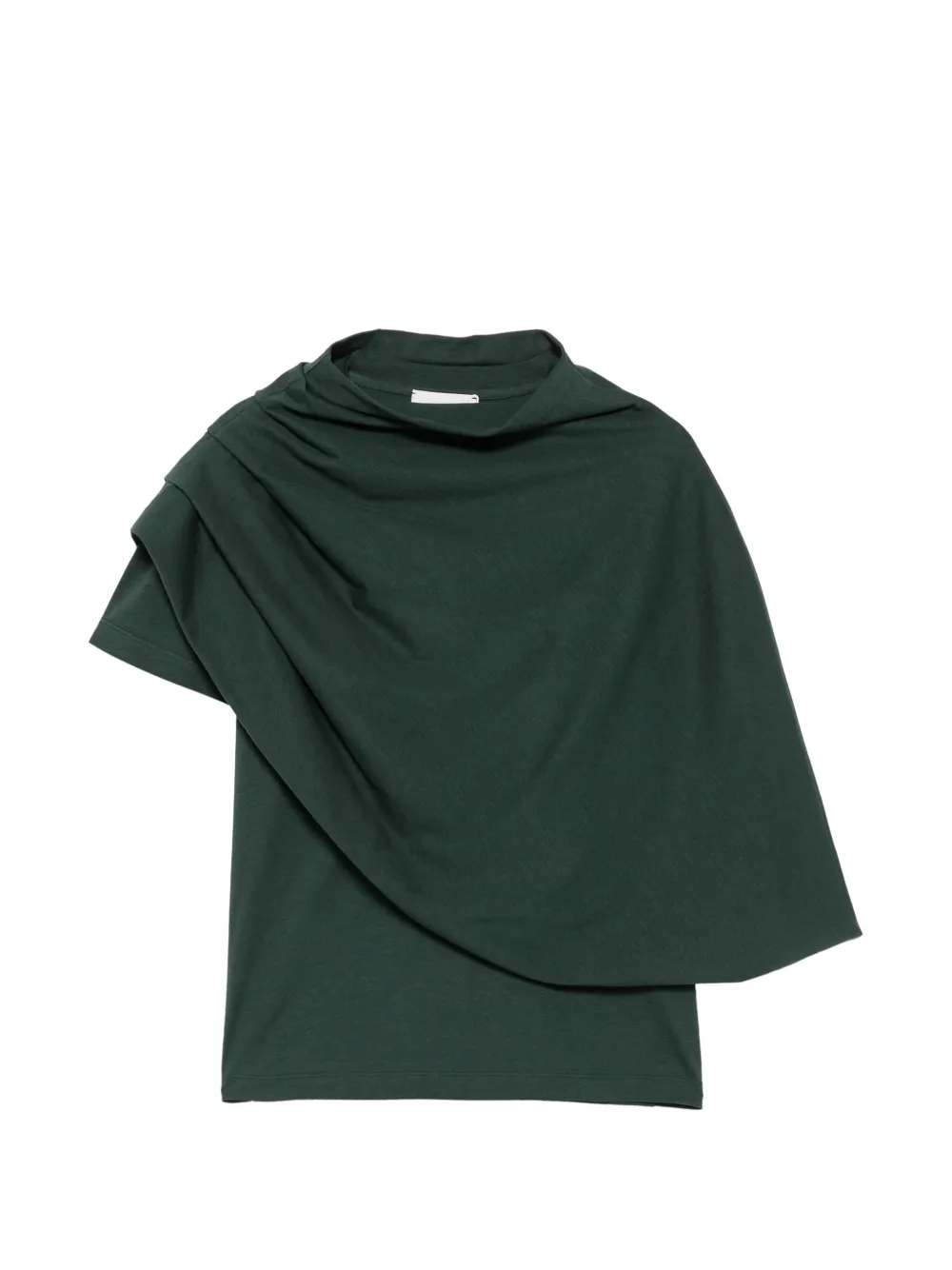 Magda Butrym draped-panel T-shirt set of two - Grün