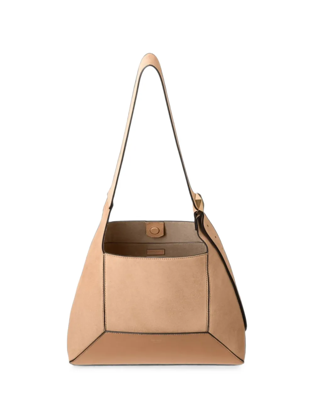 Jimmy Choo Suède schoudertas Bruin