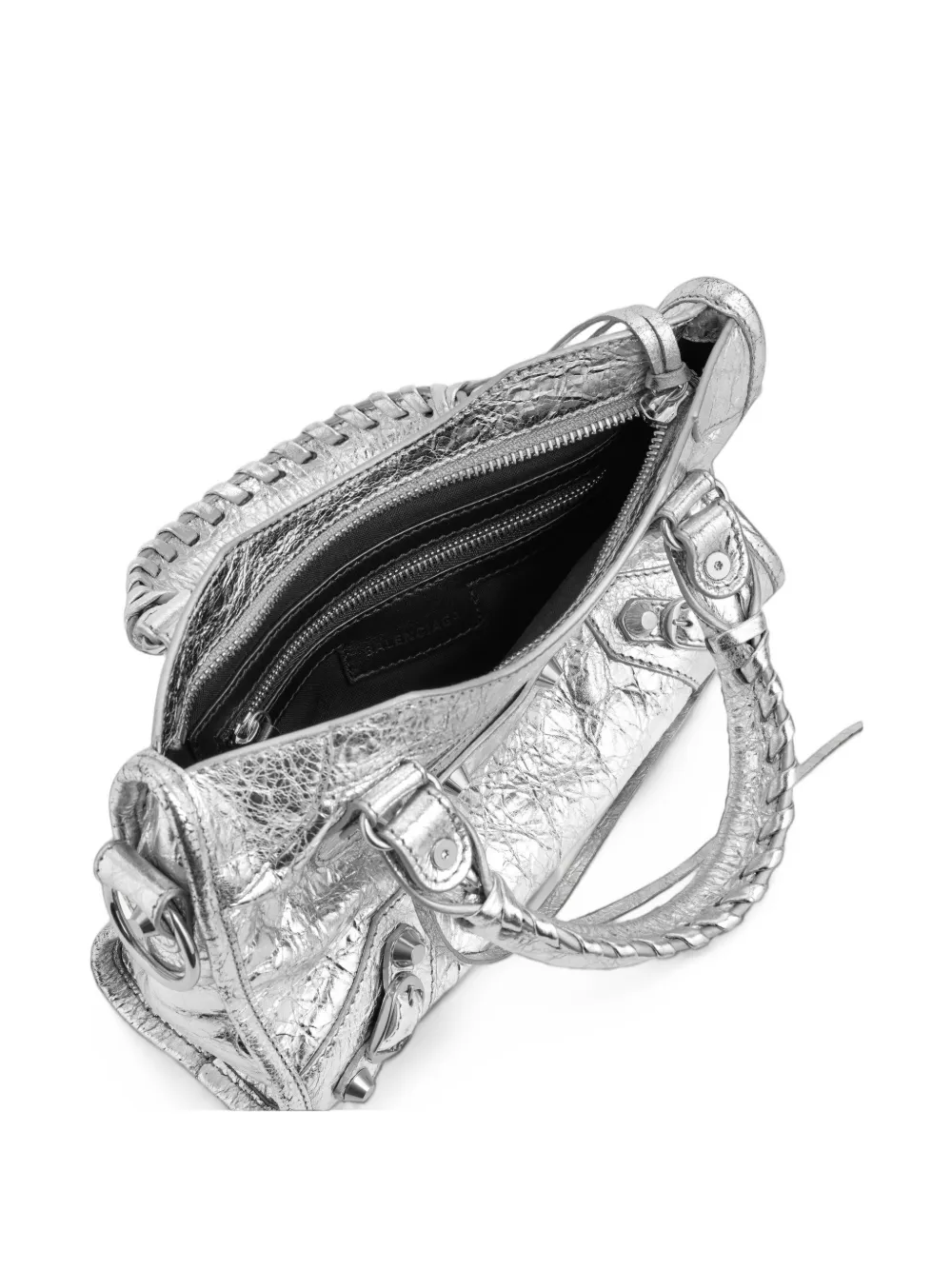 Balenciaga City kleine schoudertas Zilver
