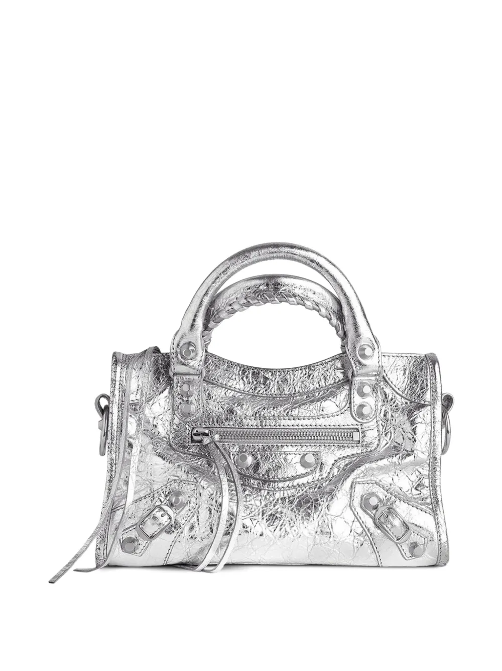 Balenciaga mini City shoulder bag - Silver