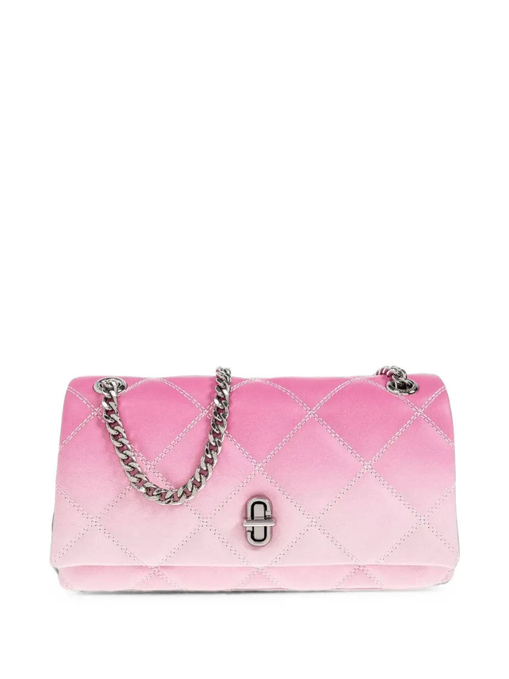 Marc Jacobs The Dual gewatteerde mini-schoudertas met kleurverloop Roze
