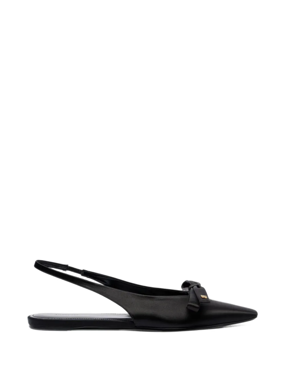 Balenciaga bow-detail slingback ballet flats - Noir Balenciaga bow-detail slingback ballet flats - Noir