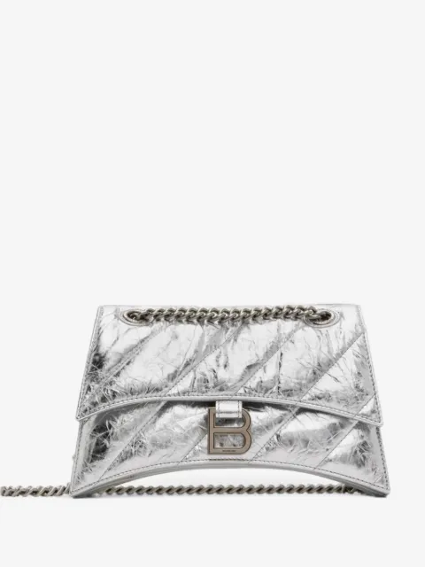 Crush quilted leather crossbody bag
