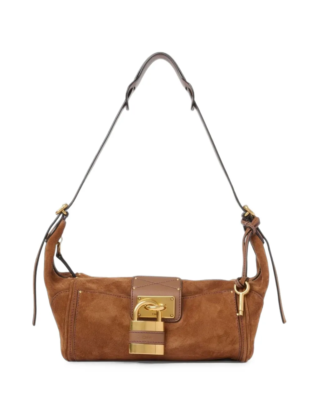 Chloé Paddington suede shoulder bag