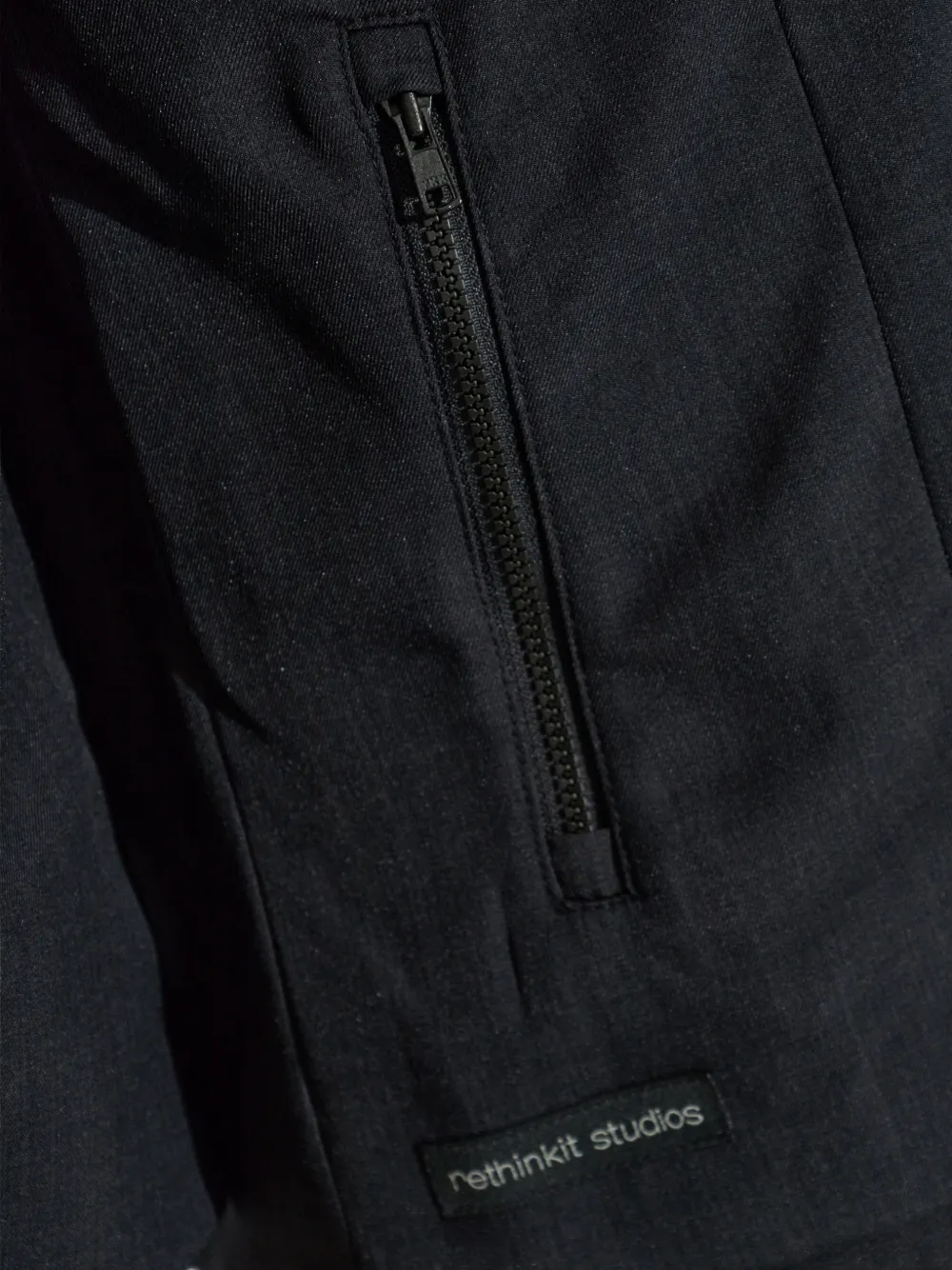 Rethinkit Studios Open-lapel Blazer In Gray
