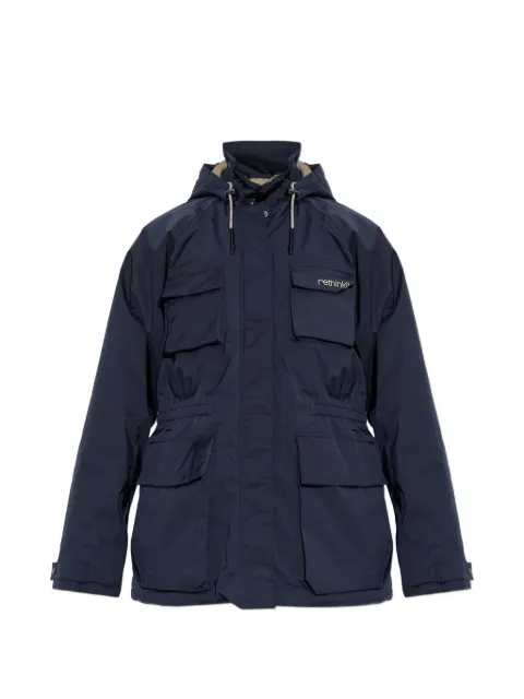 RETHINKIT STUDIOS logo-patch hooded jacket