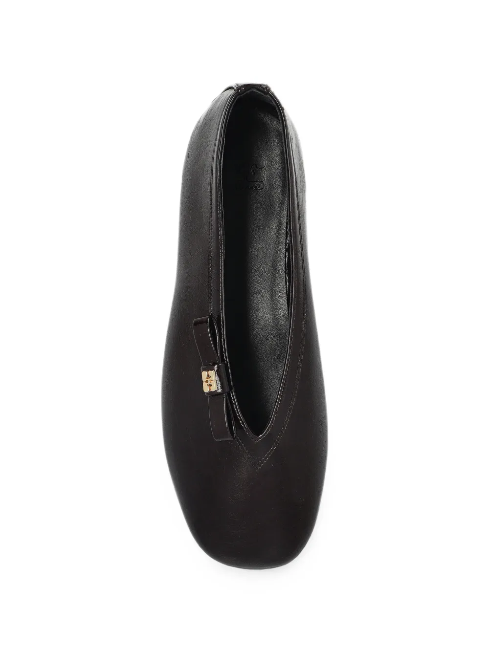 GANNI Jenny ballet flats Rood