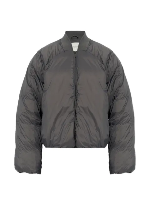 RETHINKIT STUDIOS insulated logo-print bomber jacket