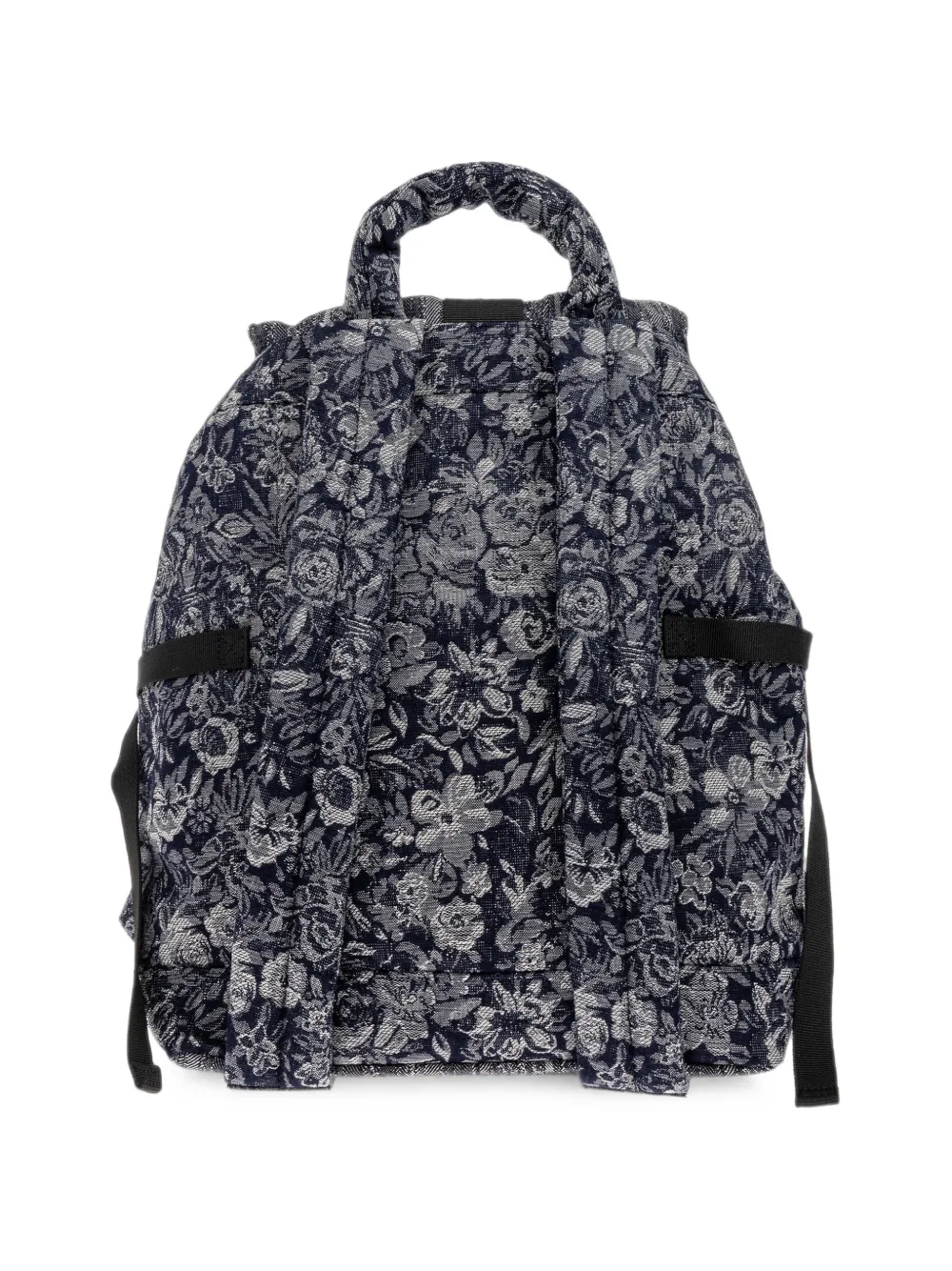 GANNI Rugzak met bloemen-patroon Blauw