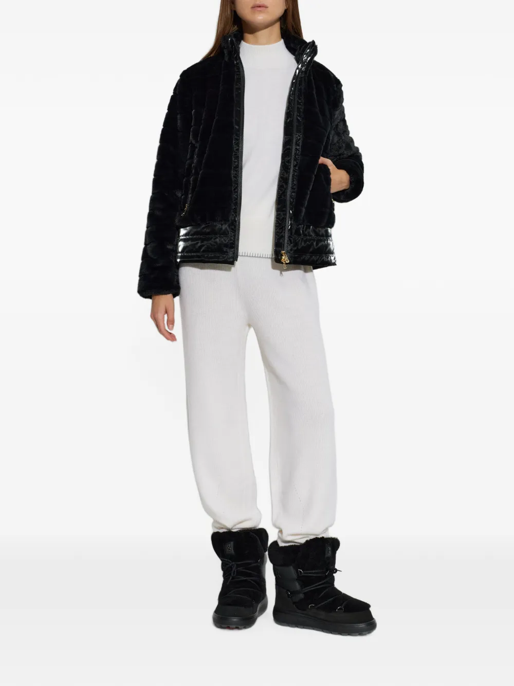 Bogner Lena Wool Sweater in White, view 2
