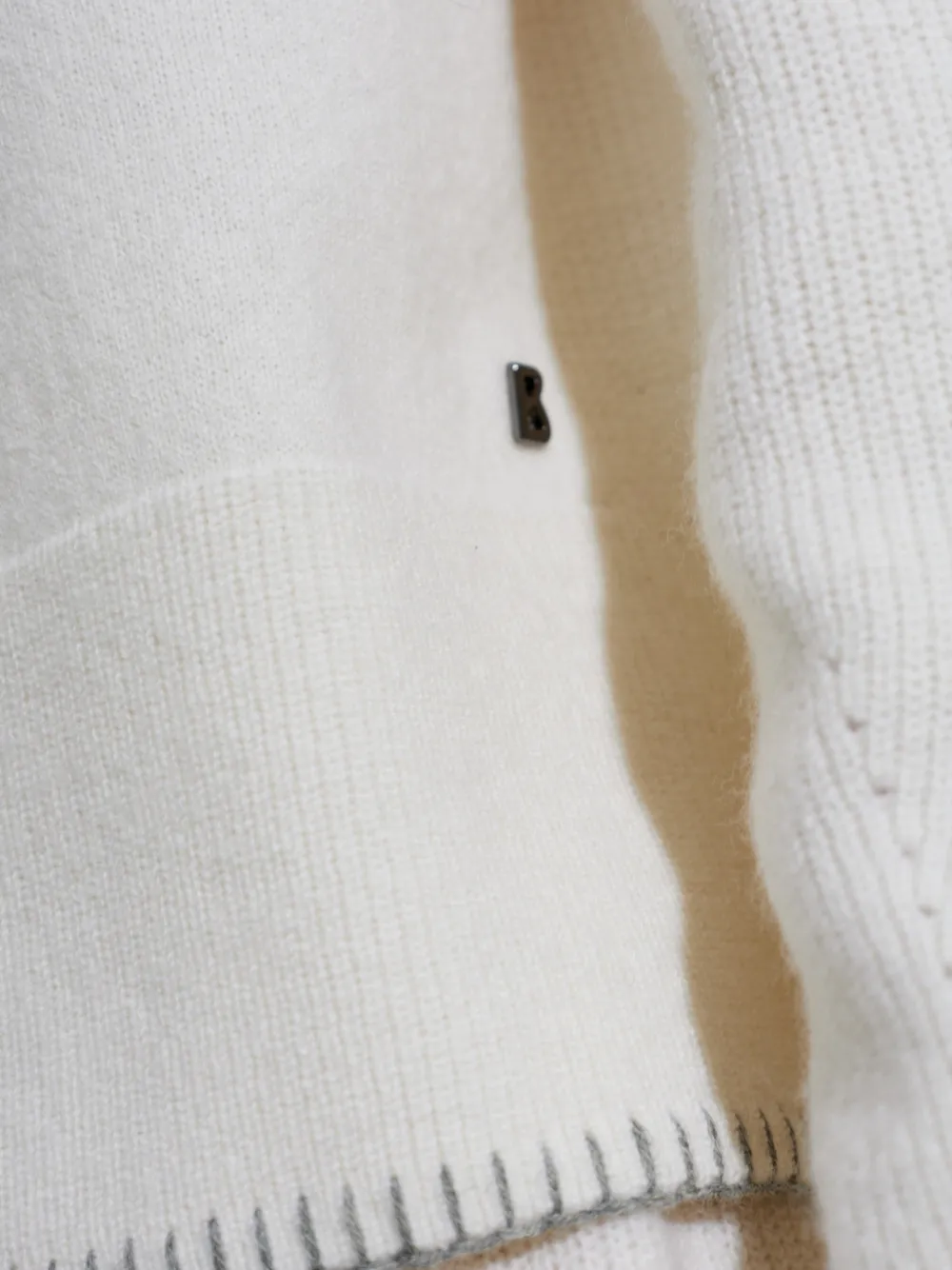 Bogner Lena Wool Sweater in White, view 5
