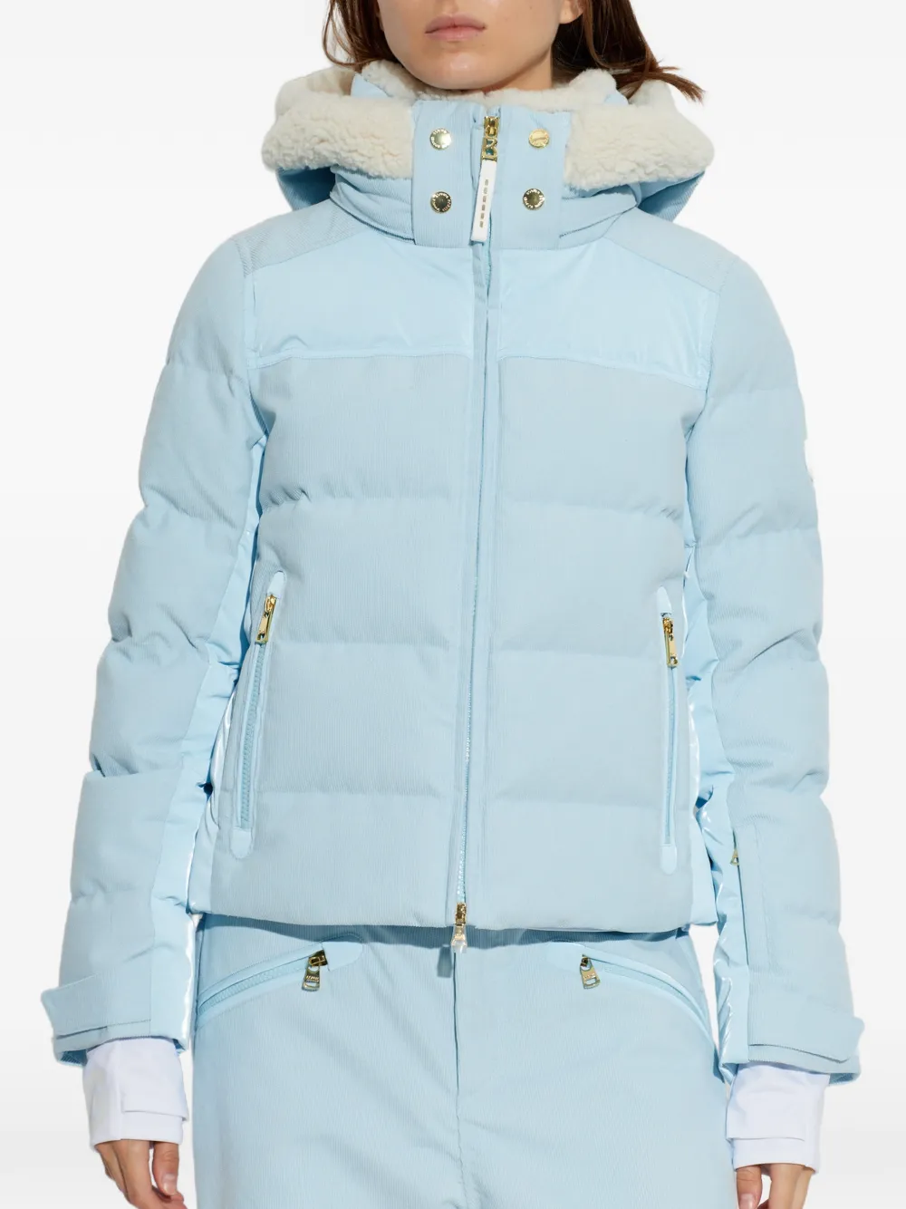 BOGNER Minu D hooded jacket Blauw
