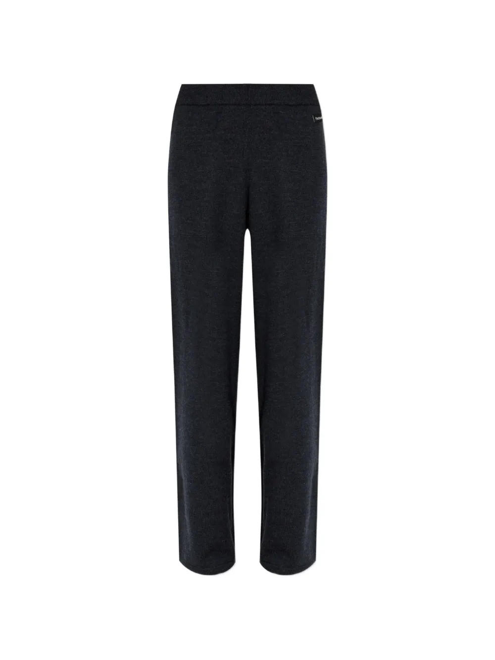 Rethinkit Studios Straight-leg Wool Trousers In Blue