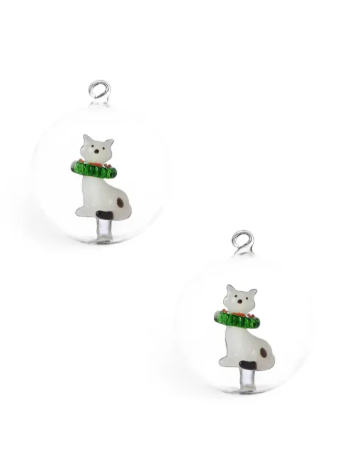 Ichendorf Milano cat-motif Christmas ornaments (set of two)