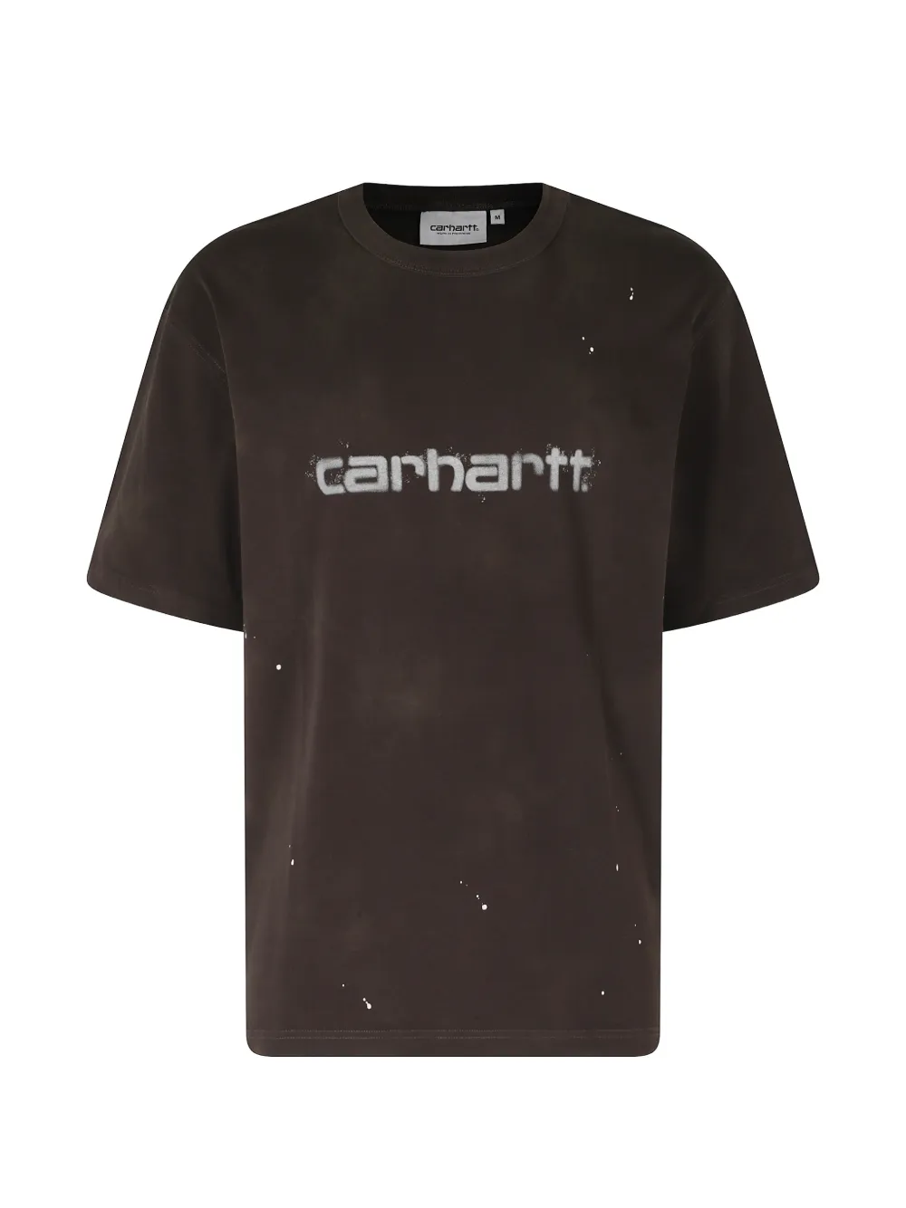 Carhartt WIP S/S Loose Pocket logo-print paint-splatter T-shirt