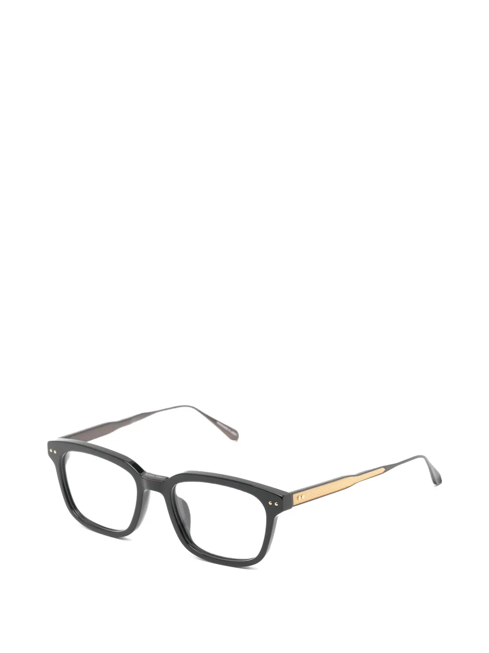Linda Farrow Mauro square-frame glasses Zwart