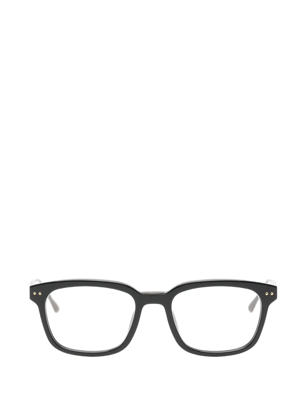 Linda Farrow Mauro square-frame glasses Zwart