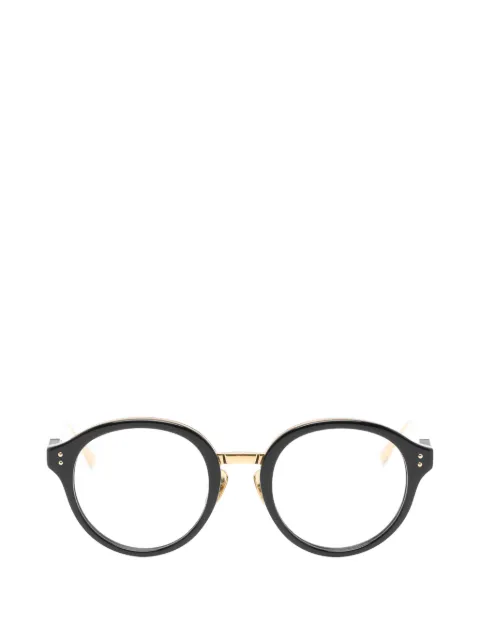 Linda Farrow Curtis round-frame glasses