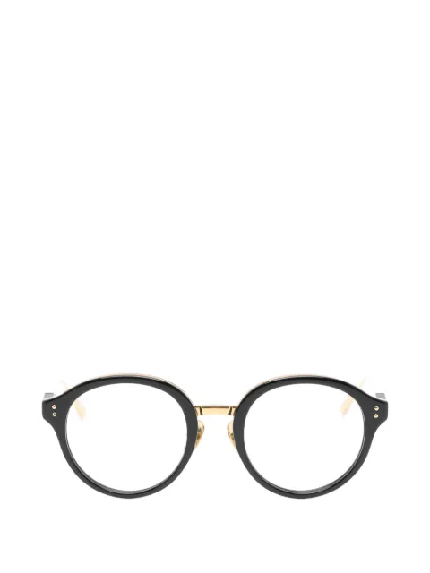 Linda Farrow Curtis round-frame glasses