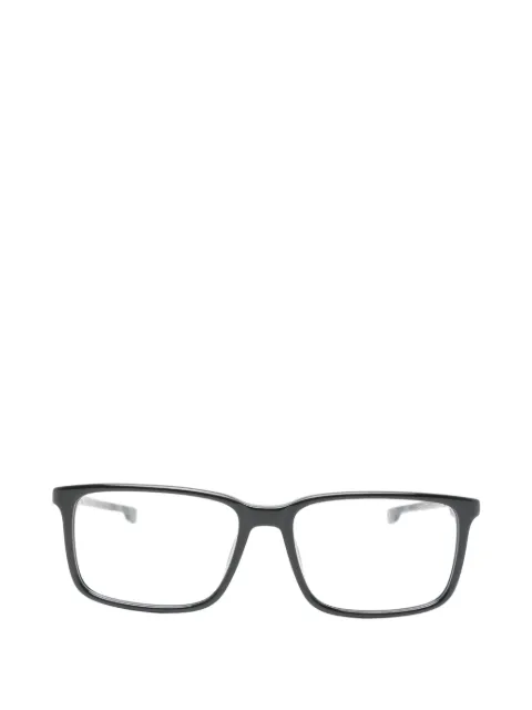 Carrera gafas con montura rectangular