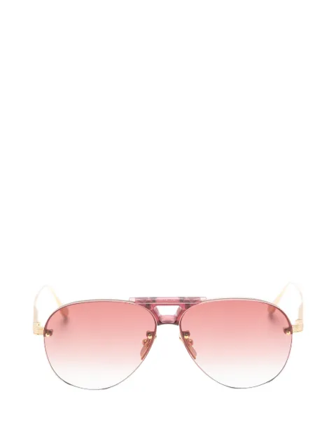 Linda Farrow Taya pilot sunglasses