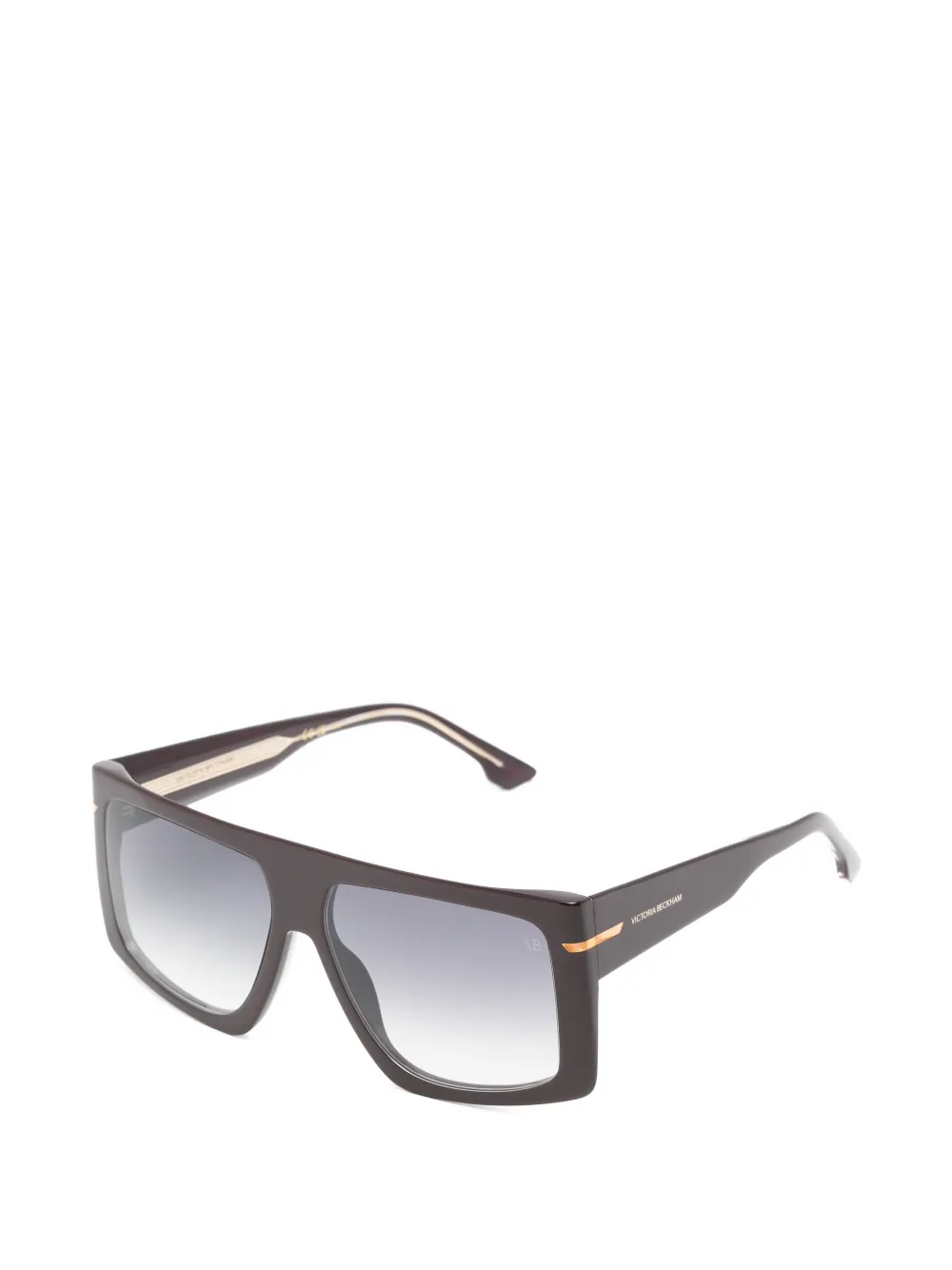 Victoria Beckham Eyewear oversized square-frame sunglasses Rood