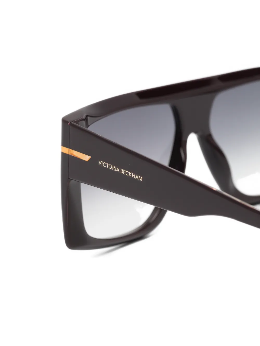 Victoria Beckham Eyewear oversized square-frame sunglasses Rood