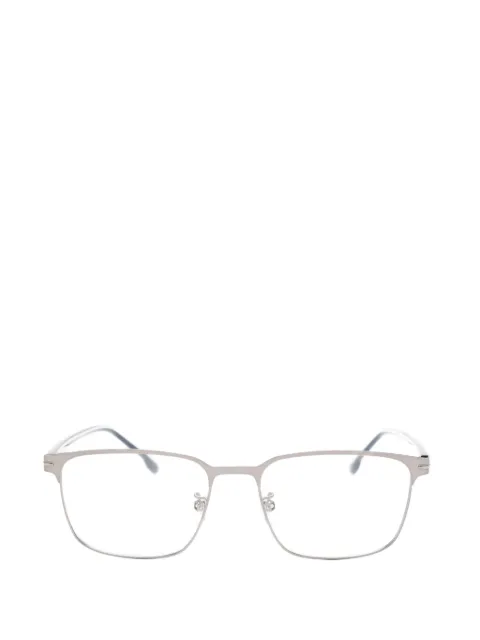 Carrera gafas con montura rectangular