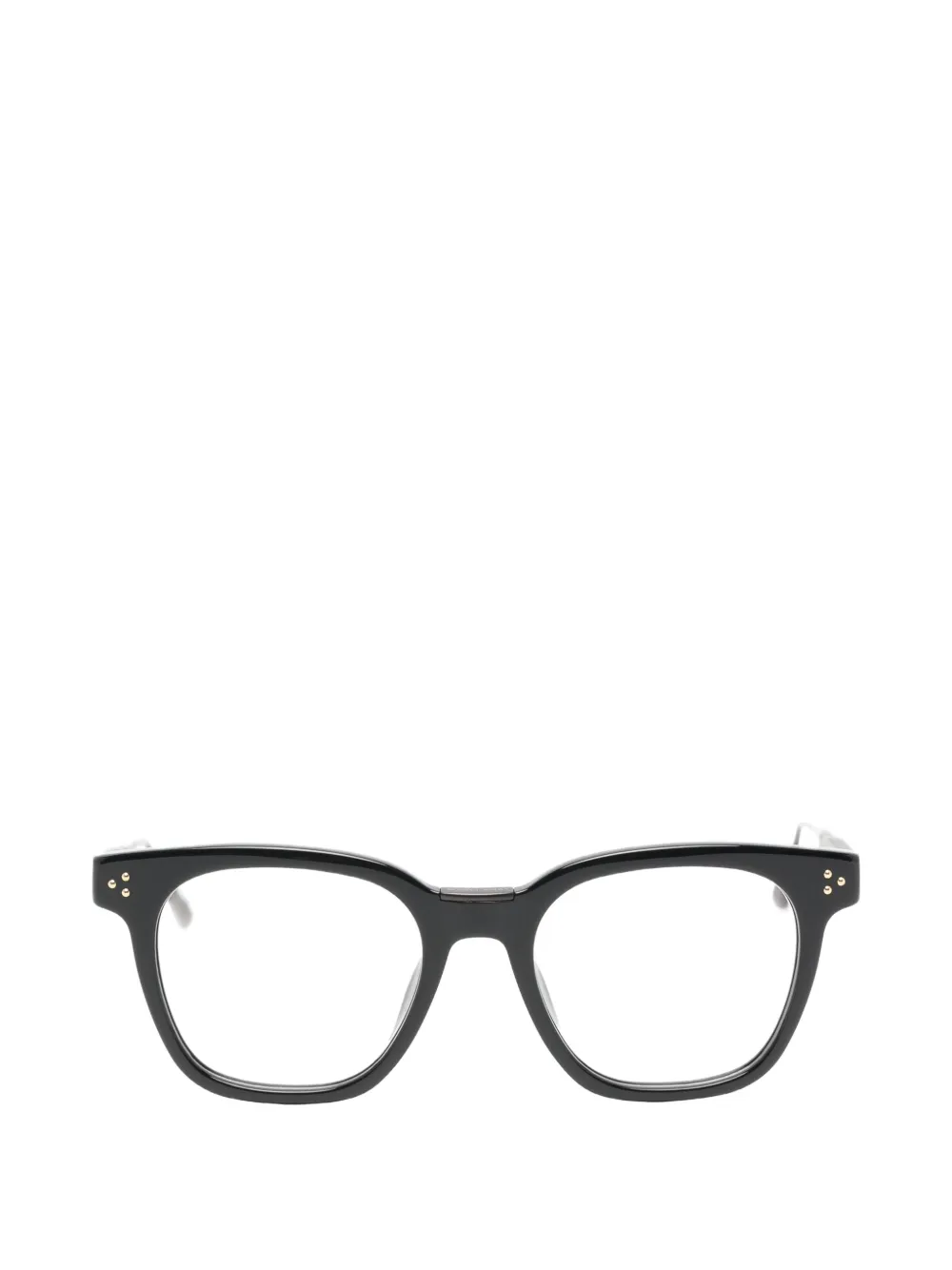 Linda Farrow Evans rectangle-frame glasses Zwart