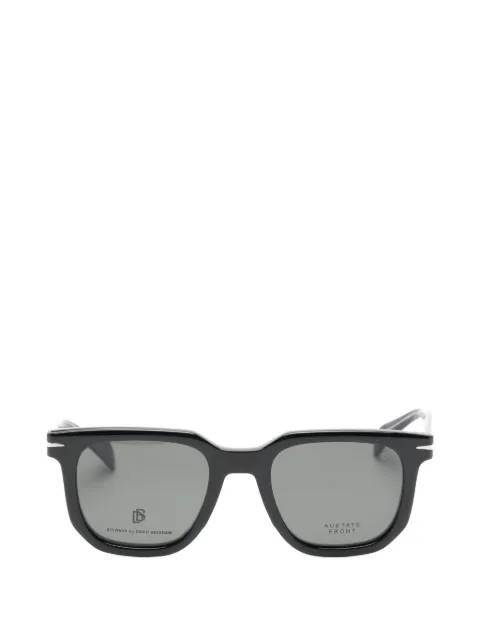 Eyewear by David Beckham square-frame clip-on glasses