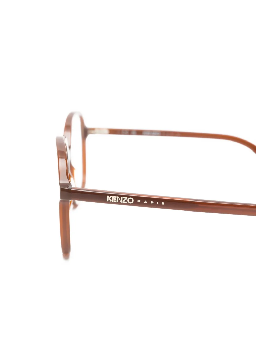 Kenzo Bril met rond montuur Bruin