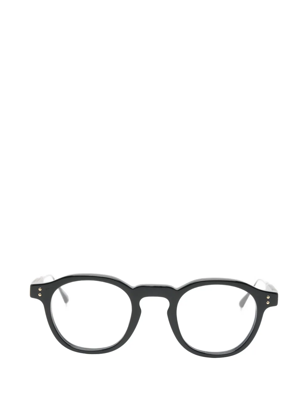 Linda Farrow Heath round-frame glasses Zwart