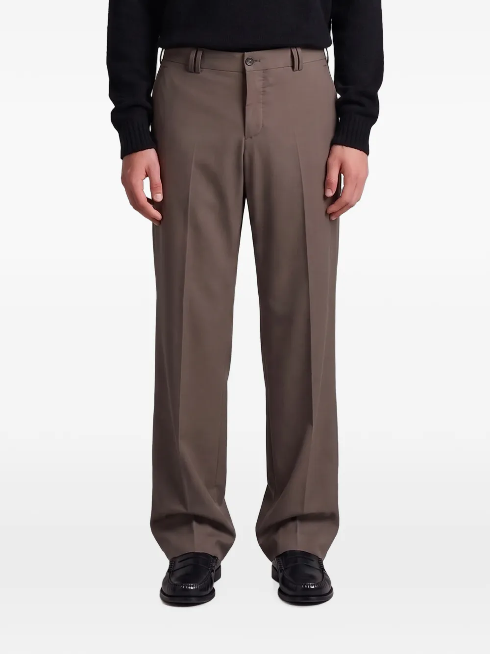 PT Torino Michael pressed-pleat trousers