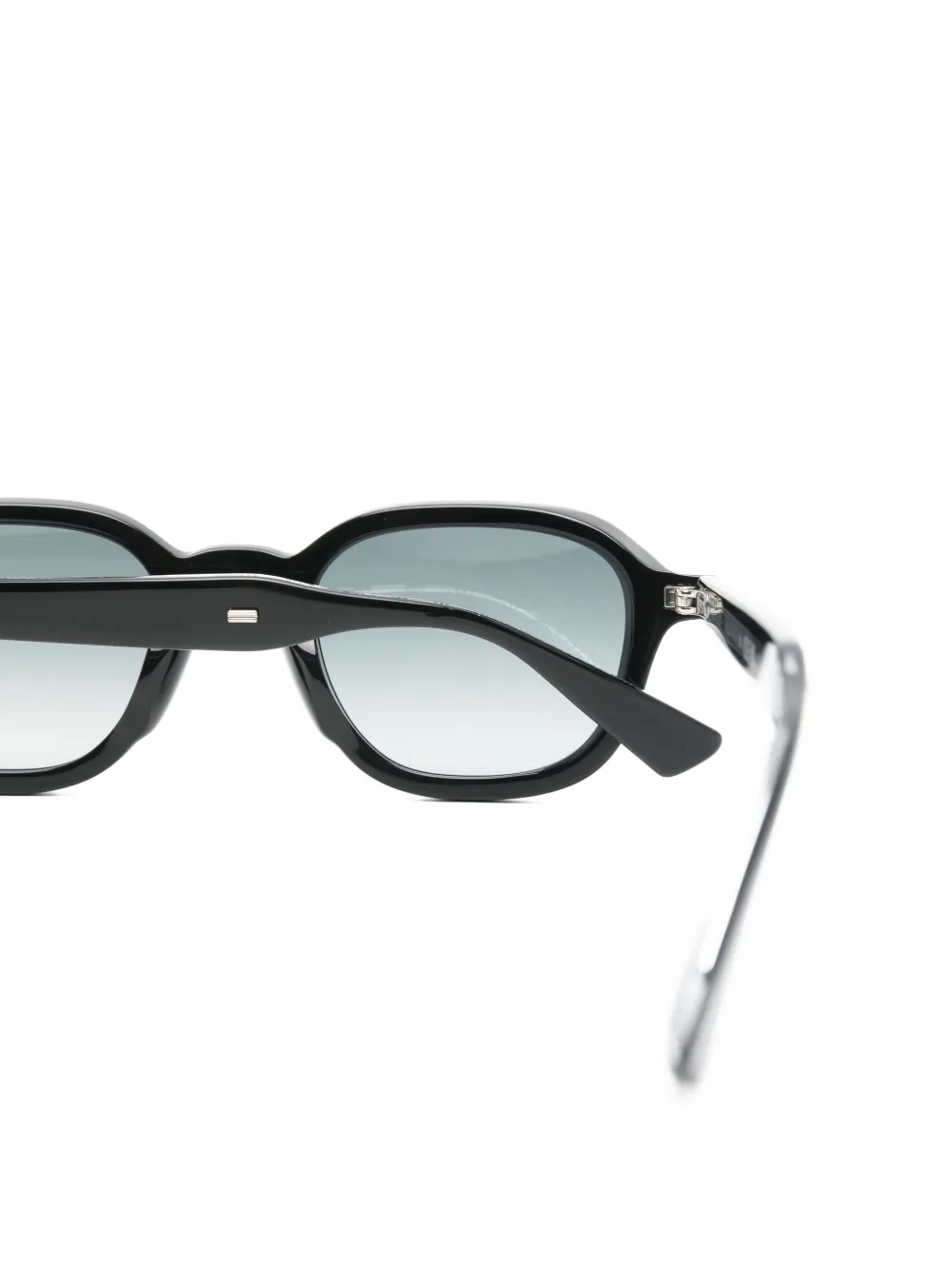 Kenzo Weave zonnebril met geometrisch montuur Zwart