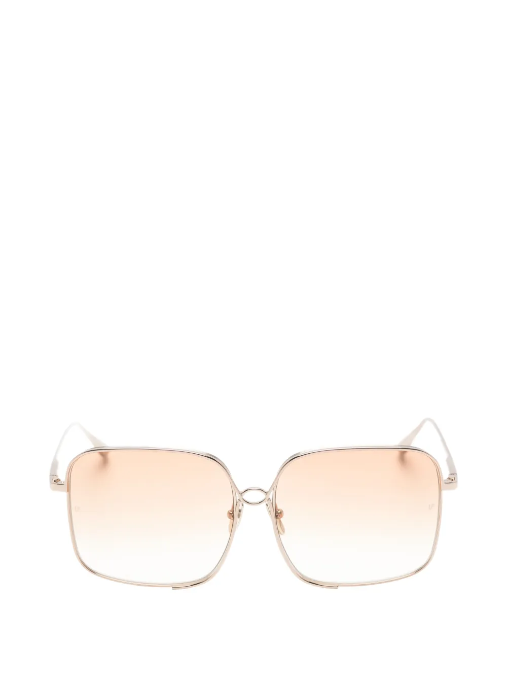 Linda Farrow Genevieve square-frame sunglasses Goud