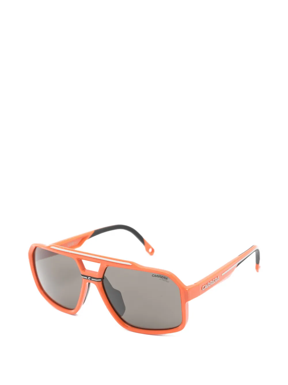 Carrera geometric-frame sunglasses Oranje