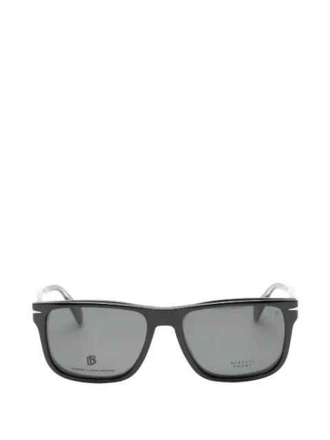 Eyewear by David Beckham clip-on rectangle-frame glasses