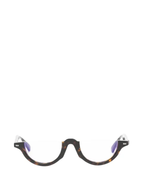 Kenzo Weave half-frame sunglasses