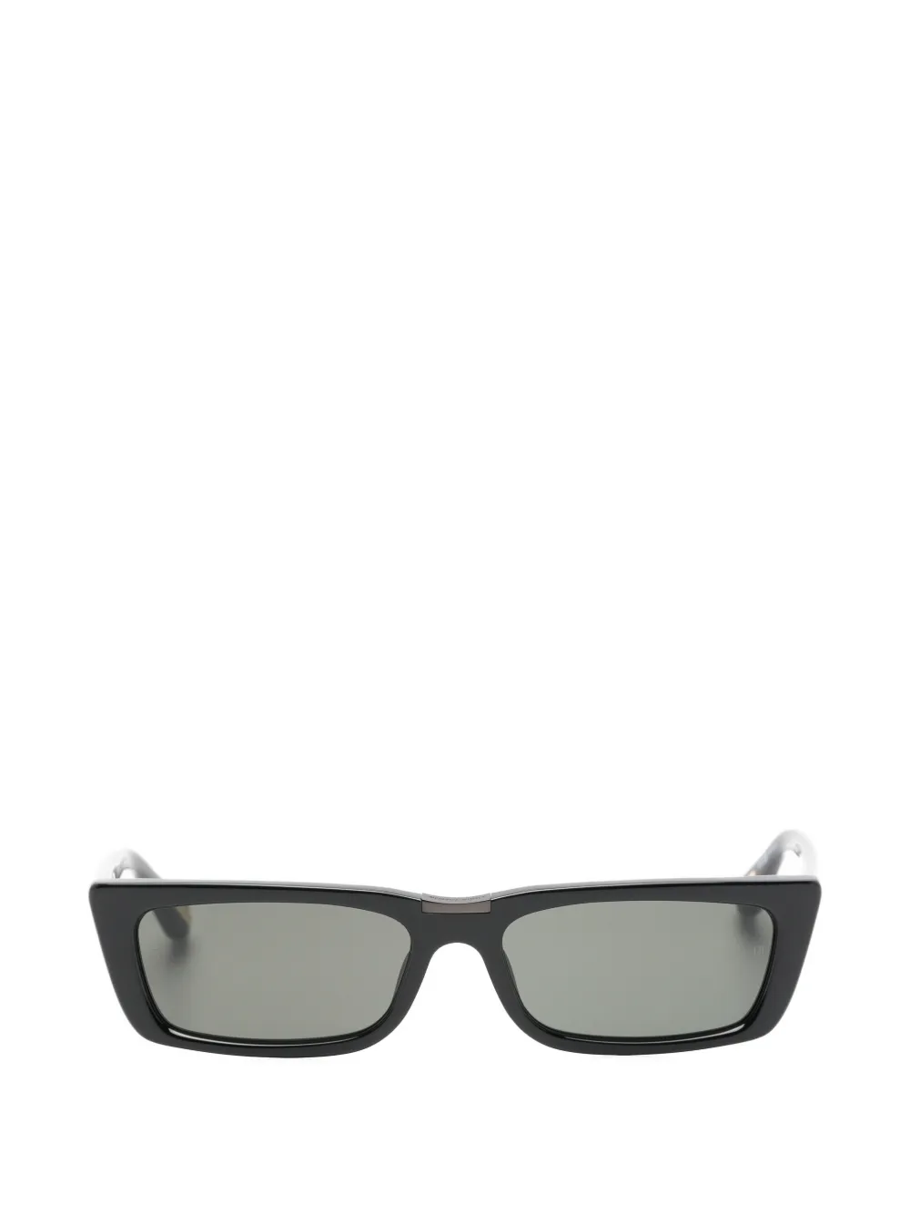 Linda Farrow Lucia rectangle-frame sunglasses - Nero