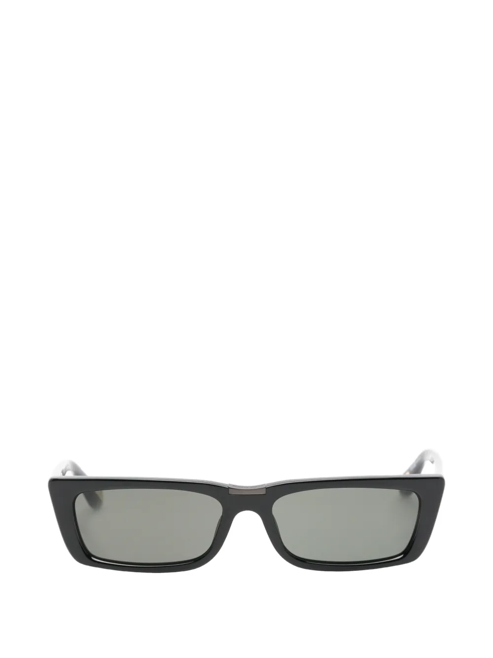 Linda Farrow Lucia rectangle-frame sunglasses - Nero