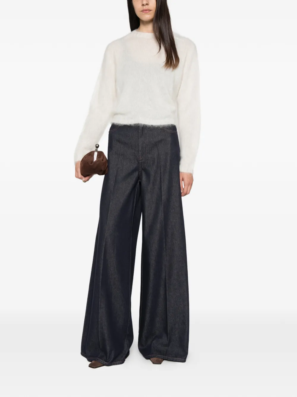 Max Mara Gebreide trui Wit