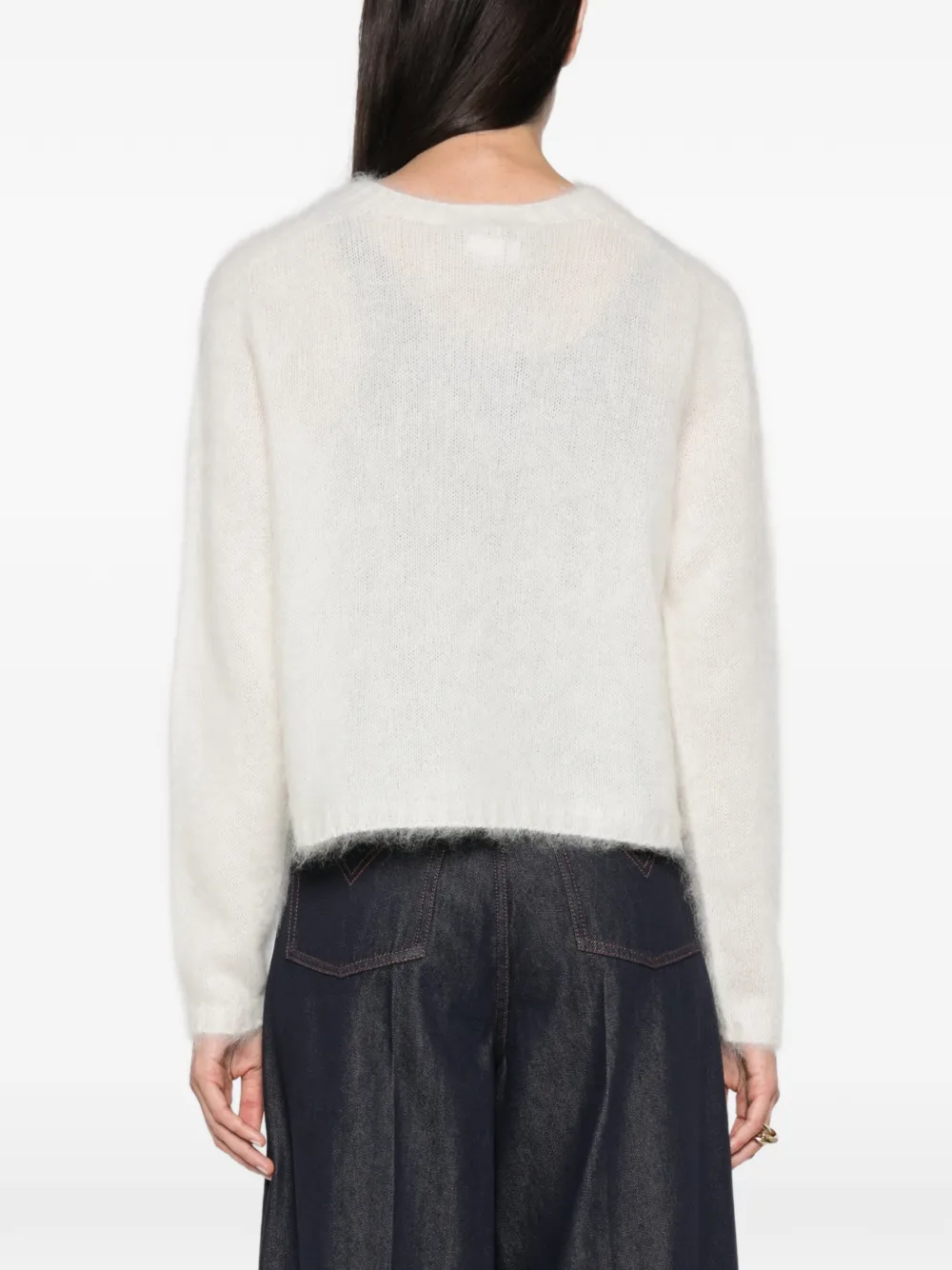 Max Mara Gebreide trui Wit