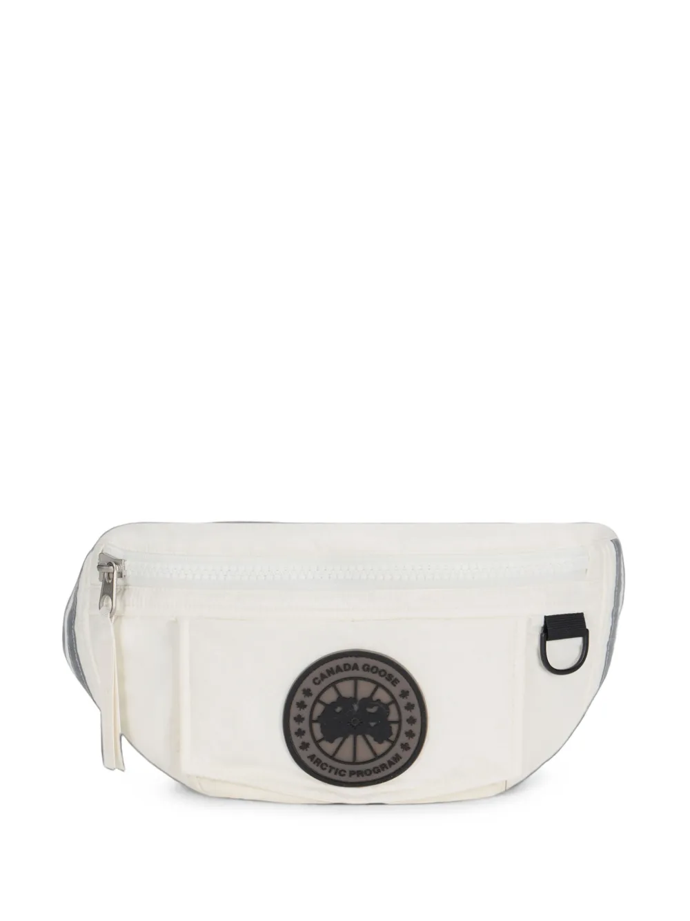 Canada Goose logo-patch belt bag - Bianco