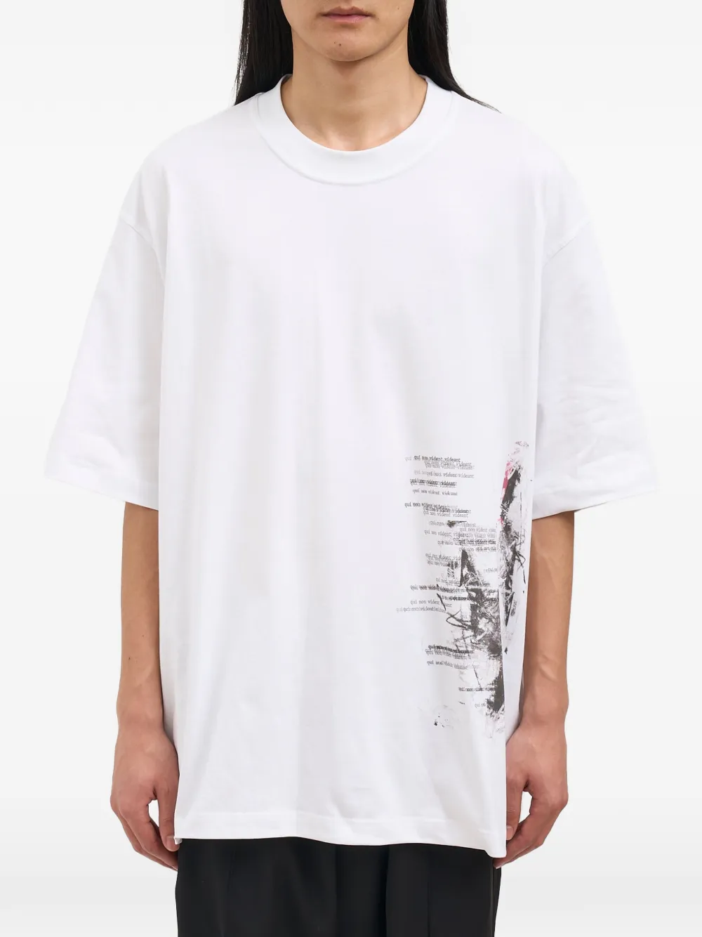 Isabel Benenato graphic-print T-shirt