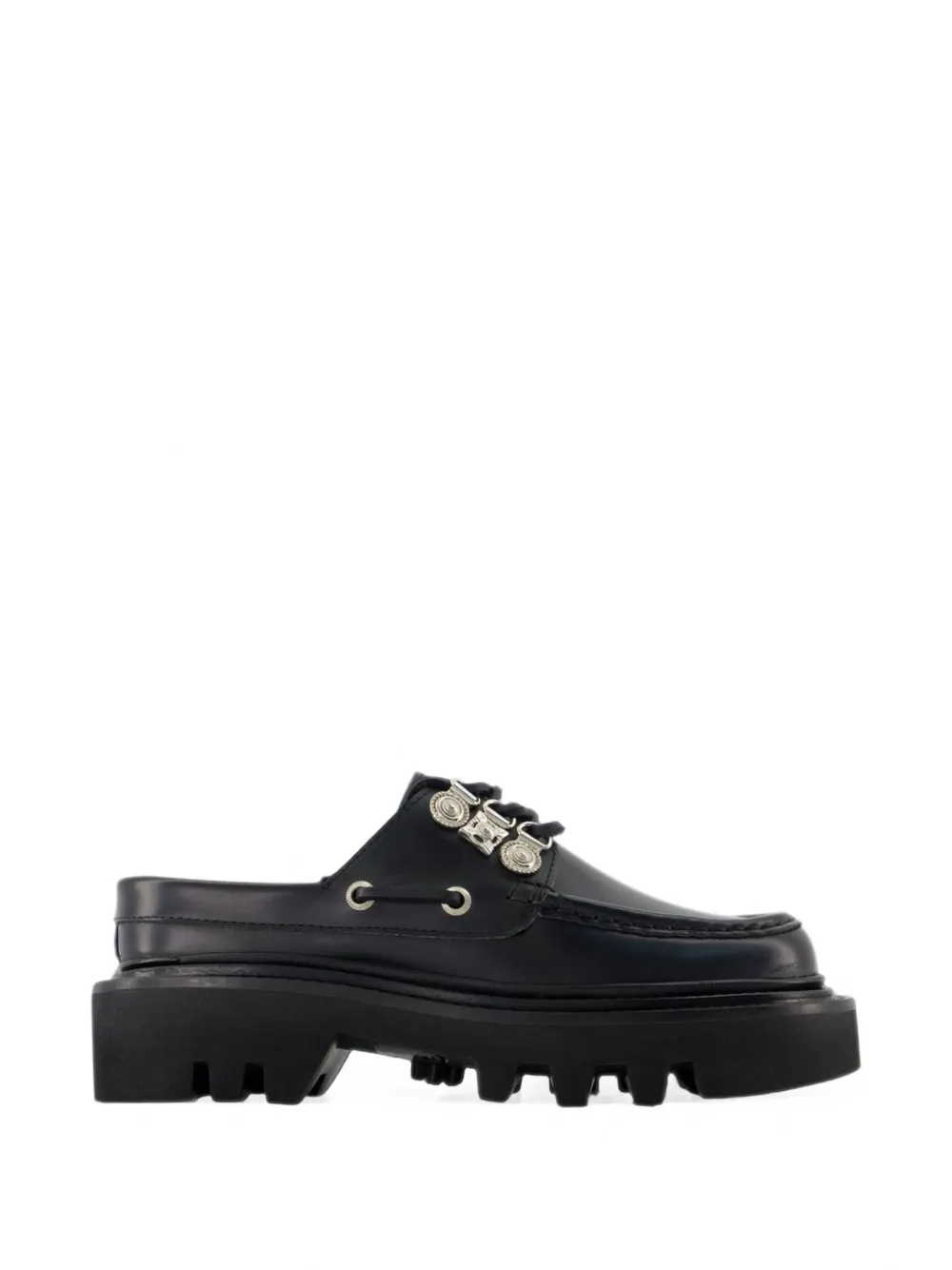 Toga Pulla embellished chunky-sole mule - Black