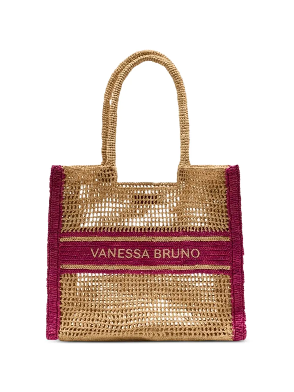 Vanessa Bruno sac de plage Panier GM - Tons neutres