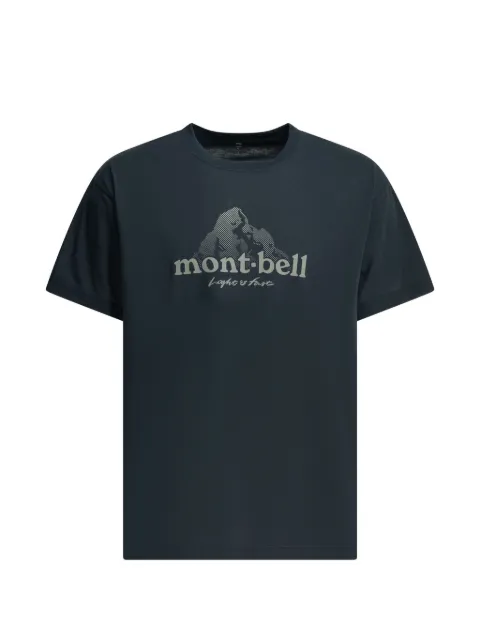 Montbell playera con logo estampado