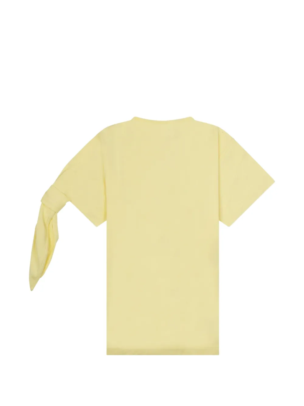 JW Anderson T-shirt met geknoopt detail Geel